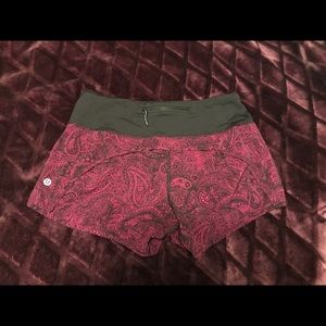 Lululemon speed up shorts